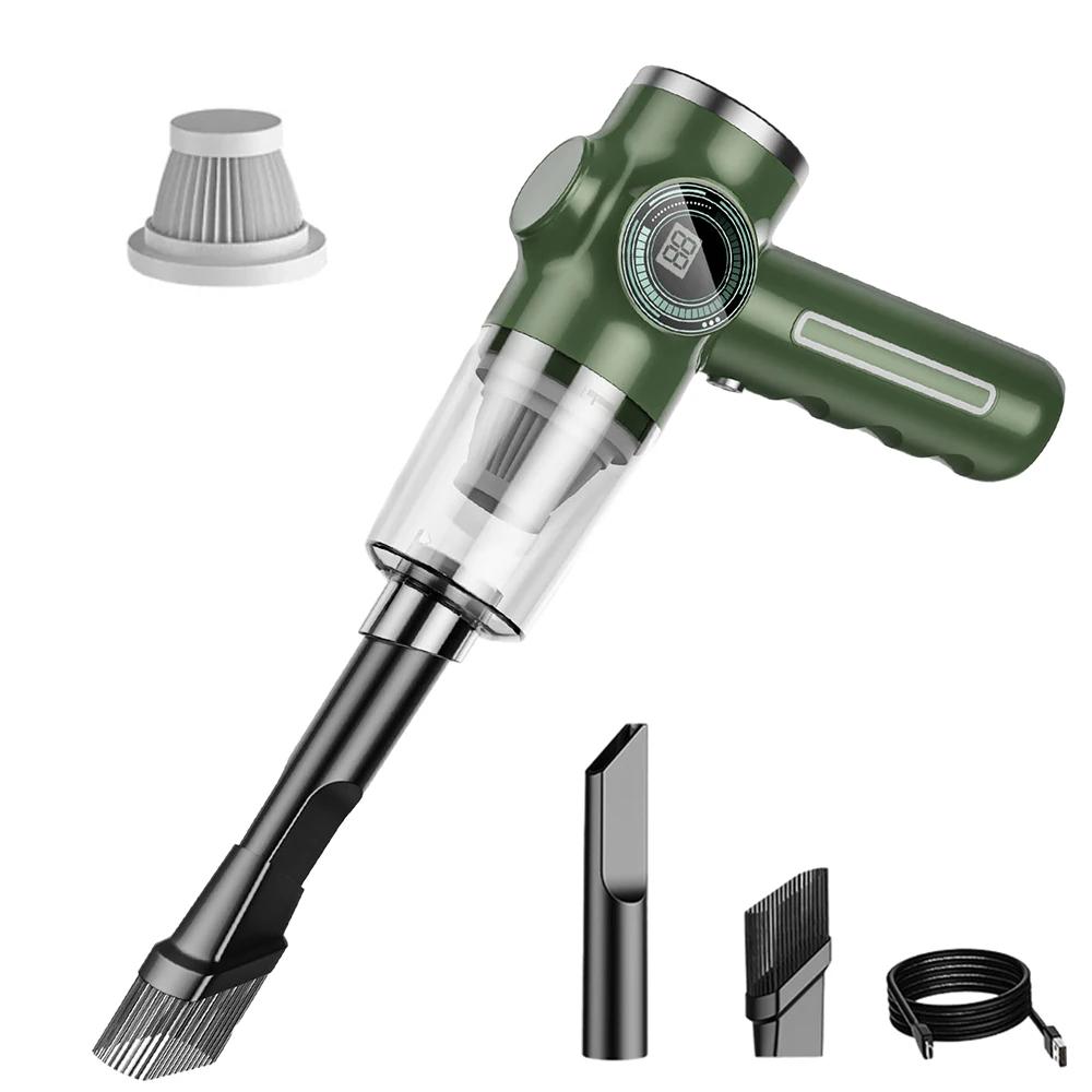 ΝΕΑ 290000Pa 5 σε 1 Ηλεκτρική Σκούπα Αυτοκινήτου Ισχυρή Αναρρόφηση Φορητή Ασύρματη Ηλεκτρική Σκούπα Χειρός Μίνι Για Αυτοκίνητο Σπίτι Γραφείο