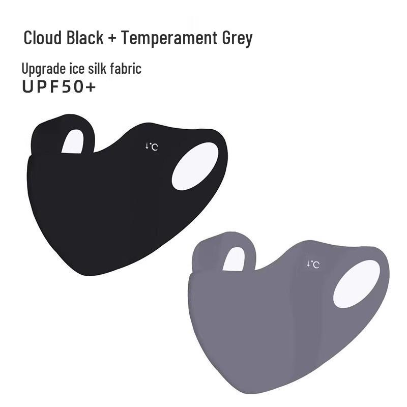 Women's Anti-UV Full Face Ice Silk Sunscreen Mask with Eye Corner Protection