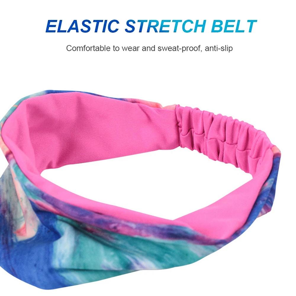 1Pcs Men Women Headband Sweatband  Sports Headband for Running  Working Out  Performance Stretch   Moisture Wicking
