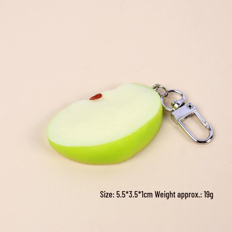 Erdbeere Obst & Gemüse Schlüsselanhänger Anhänger - Niedliches Kreatives Spielzeug & Studentengeschenk