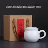 Yingyin Ru Kiln Ceramic Tea Mug with Lid