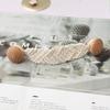 Hand-woven Door Drawers Closet Handles Beech Wood Cotton Rope Konbs Homestay Hotel Home Decoration Easy Installation