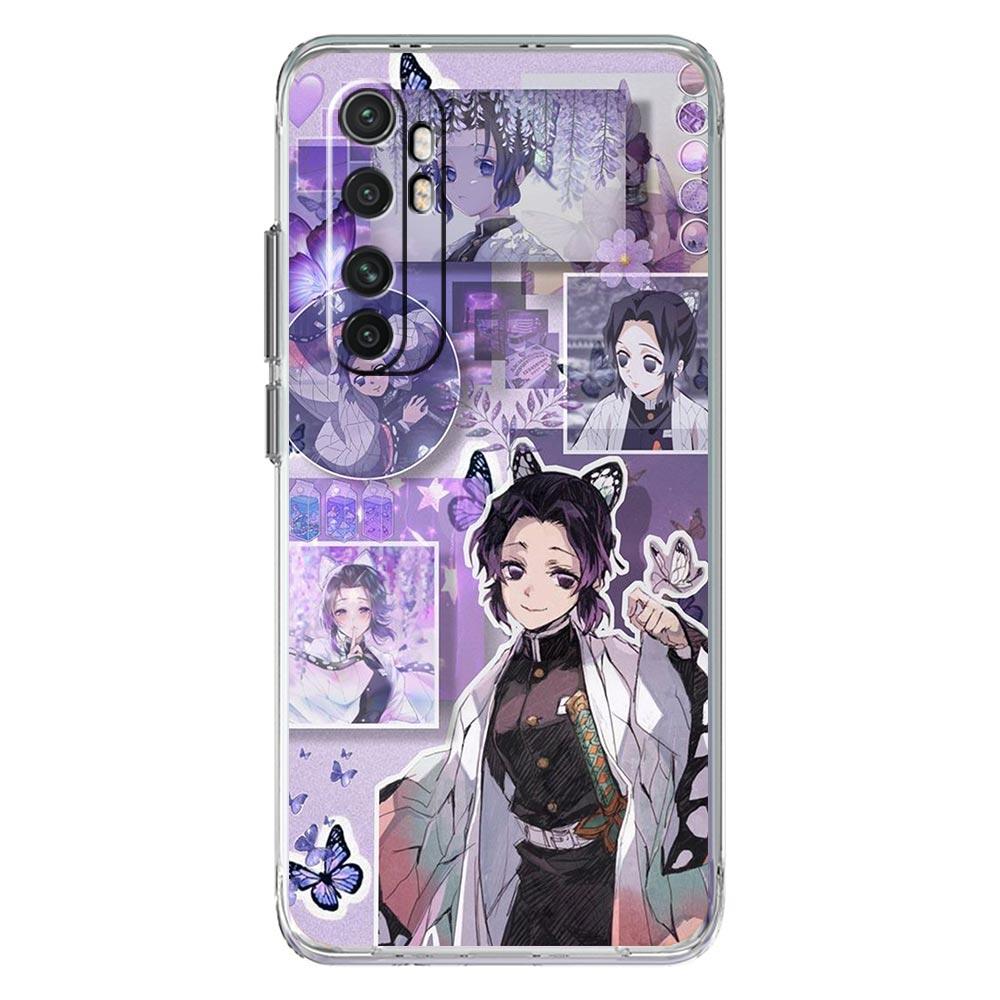 Kimetsu No Yaiba Anime Demon Slayer For Xiaomi Poco X3 NFC F3 M3 X4 M4 Pro 5G Phone Case Mi 11 Lite Ultra 11T 11X 12 11i Cover