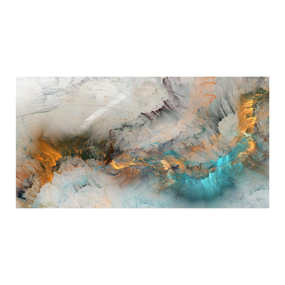 Grey Yellow Cloud Abstract Art Oil Painting Posters And Prints On Canvas Modern Art Independe Wall Picture For Living Room Decor