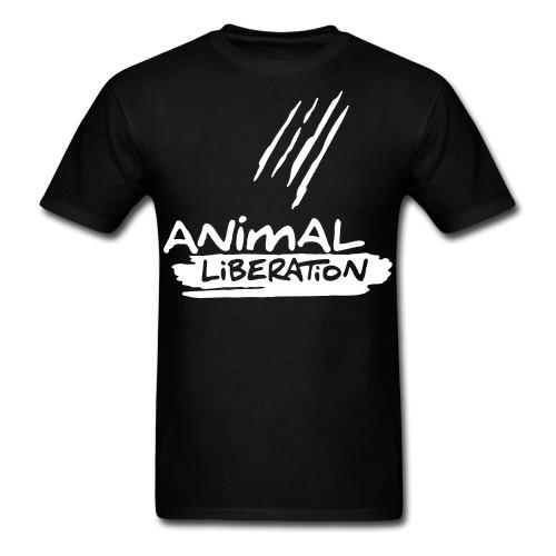 

Animal Liberation Vegan Vegetarian T shirt Tee 2XL