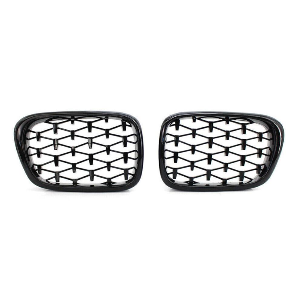 For BMW 5 Series E39 1999 2000 2001 2002 2003 Front Hood Kidney Bumper Racing Grille Mesh Grill Car Replacement Accessories