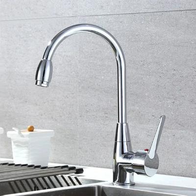 Kitchen Sink Faucet Cold and Water Tap Wash Basin Faucets Dish Basin Plastic Steel Rotation Faucet Bathroom Faucets