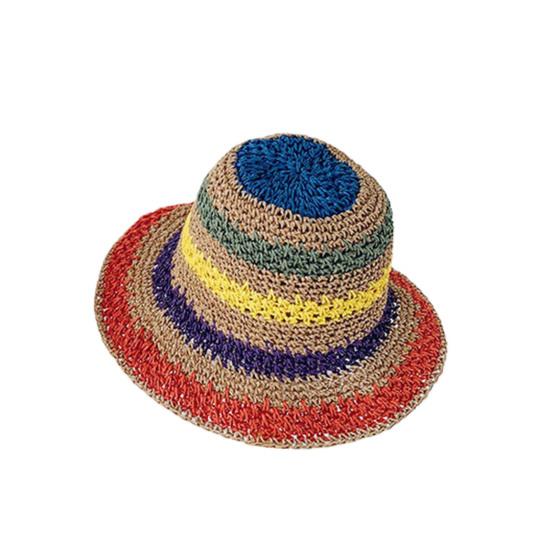 

Women Sun Hat One Size Regular Fit Breathable Rainbow Colors Bucket Hat хакі