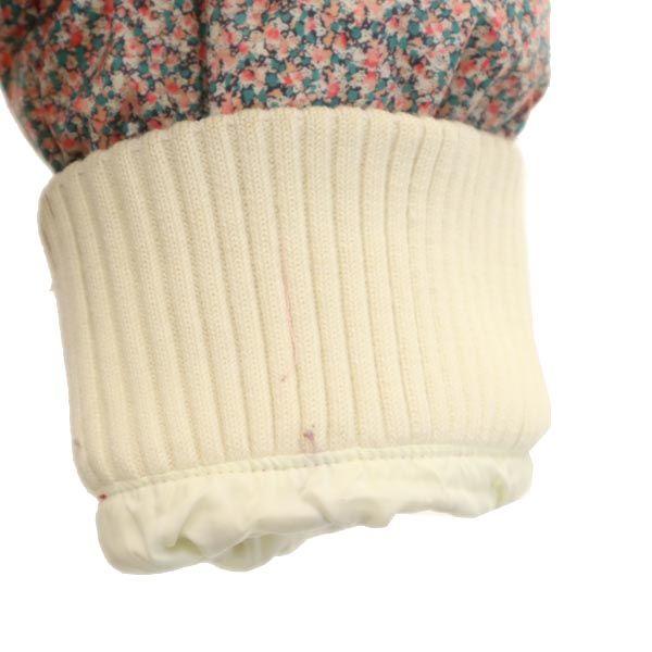 Lacoste Floral Down Jacket 42 Pink Women Used