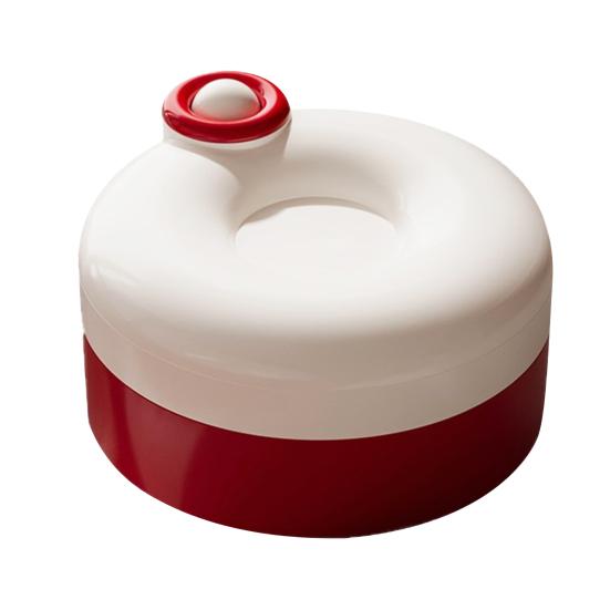 

Rotating Magnetic Sewing Kit 360-Degree Rotatable Magnetic Sewing Box Multi-Layered Organizer Portable Sewing Kit for Home DIY Craft Travel Repairs красный