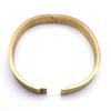 Bible Cross Verse Quotes Bangle Bracelet Vintage Stainless Steel Gold Color Christian Bracelets for Women Men Jewelry BXS05