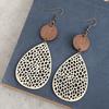 1 Pair Vintage Bohemian Dangle Earrings