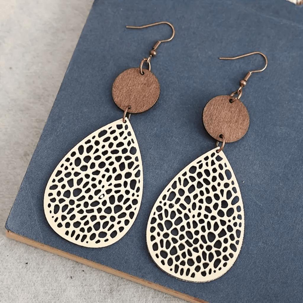 1 Pair Vintage Bohemian Dangle Earrings