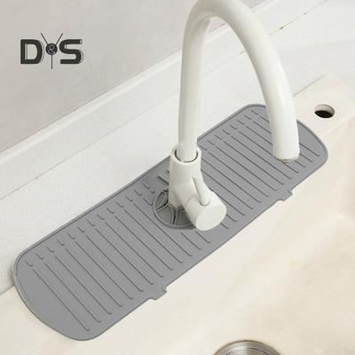 Spülbecken-Spritzschutz, weich, flexibel, schnell trocknend, universeller Tropfenfänger, Tablett, Waschbecken, Wasserhahn, Trocknungsmatte, Spritzfänger, Küchenbedarf