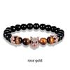 Stone Man Bracelet Portable Replacing Elastic Animal Shape Flexible Stylish Smooth Easy Matching Bangle Ornament