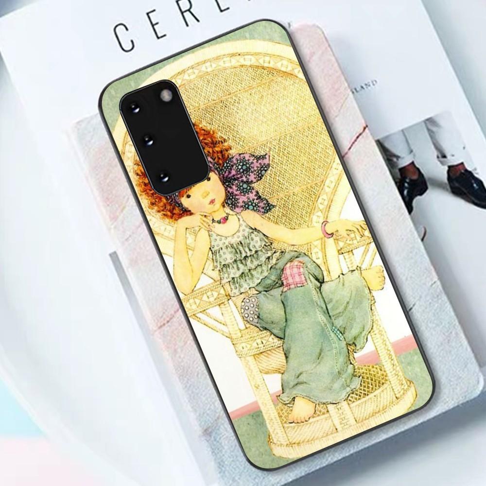 

Sarah Kay Girls Phone Case For Samsung S 9 10 20 21 22 23 30 23 24 Plus Lite Ultra FE S10lite Fundas Samsung S23 5G