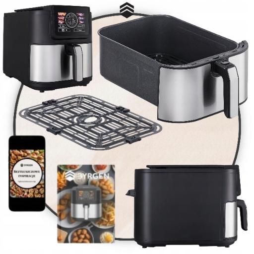 Air Fryer AI 8L 1700W Large Bowl Recipes BYRGEN