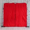 3D Classic Red Flower Wall Burgundy Artificial Rose Fabric Floral Wall Outdoor Party Wedding Backdrop Decor Window Display