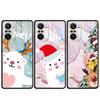 Marble Cute Santa Snowman Case For Xiaomi Redmi Note 11 10 9 Pro K40 10S 9S 9A 9C Phone Cover 9T 8 8T 7 11T Silicone Shell