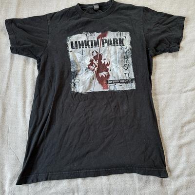 Linkin Park Hybrid Theory T Shirt Mens Size S Black Hot Topic Nu Metal Band Tee