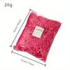 20g Vibrant Crumpled Raffia Paper Filler DIY Wedding, Party, Gift Box, Candy Packaging Decorations Colorful Stuffing for Party Decorations