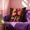 LLnsane anime HHazbin Hotel Pillow Case Square DoubleSided Sofa Cushion Cover Bedroom Bedside Pillow