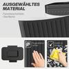 40L Dual Compartment Rubbish Bin, with Soft-Close Lid - Black