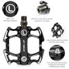 Aluminum Alloy Bike Pedal, Lightweight and     Accessories for Mountain Cycling, Compact Design with Anti-Slip Features