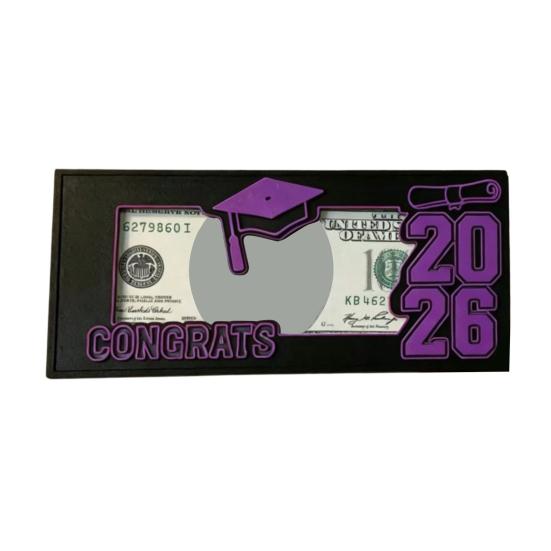 2026 Graduation Money Holder Holder Class of Wooden Cash Gift 2026 Money Card