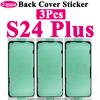 3pcs Waterproof Sticker For Samsung S23 Ultra S21 S22 S24 S25 Plus S26 Rear Back Door Housing Cover Seal Frame Adhesive Glue