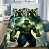 Copripiumino federa Biancheria da letto The Hulks Ragazzo Ragazza Decorazione Camera da letto Regalo Bambini Singolo Matrimoniale Grande Dimensioni Letto Copripiumino con zip