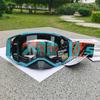 [QIKEJI] Goggles for Bikes, Off-Road, Motocross UV Protection, Dustproof, Windproof, Impact Resistant Convenient Storage, Unisex