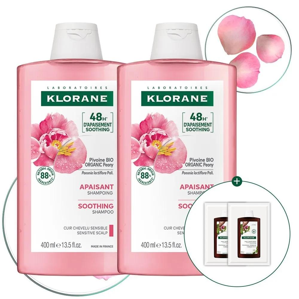 [Sensitive Scalp & Scalp Soothing] Peony Shampoo 400ml 2 Bottles
