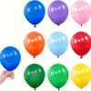 100pcs, Colorful Latex Balloons, Carnival Decor, Wedding, Birthday, Graduation, Holiday, Celebration , Indoor, Party Supplies