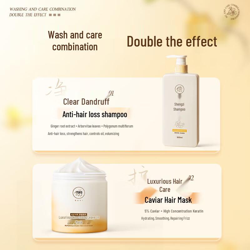 RUYI Anti-Hair Loss Shampoo & Hair Mask Gift Set