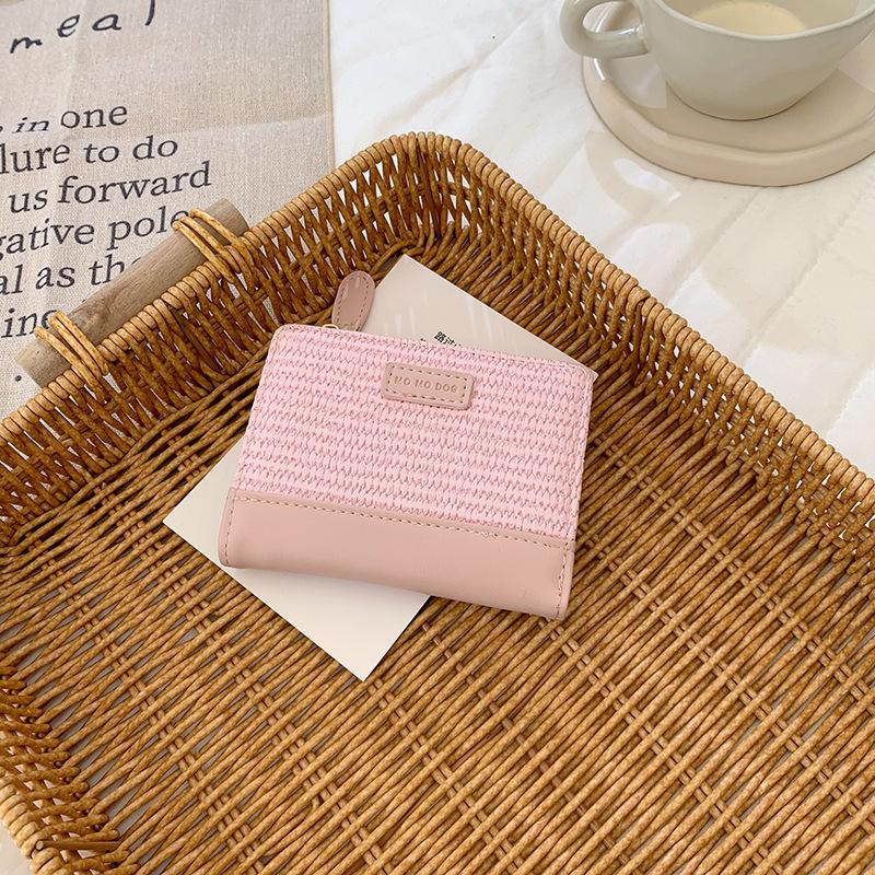 Ins Wallet Women's Simple Short Model New 20% Off Multi-function Women's Wallet Folding Wallet Short Clutch Bag