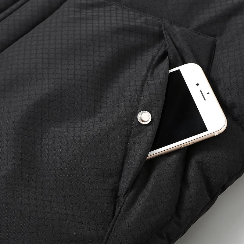 Plus Size S-8XL Waterproof Sleeveless Parka Man Waistcoat  Fashion Men's Warm Vest Hooded Korean Style Padded Coats