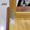 Table Flap Hinge 8Pcs Screw-On Hinges Rustproof Corrosion Resistant Foldable Smooth Cabinet Furniture 180-Degree Electroplated Heavy-duty