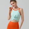 Export Cross-Border Sports Bra Bubble Wrap Fitness Underwear with Chest Pad Beautiful Vest Yoga Clothes Suit Women Push Up Tops