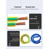 Stainless Steel Grounding Clamp with Spring Wire