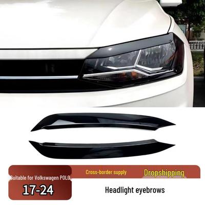 Volkswagen POLO 2017-2024 Headlight & Taillight Eyebrow Decorative Strip