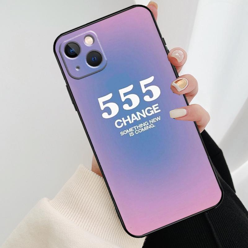 Angel Numbers Phone Case For iPhone 17 Pro Max 16 15 14 11 12 13 Pro Max mini 15 16 Plus 16e 17 Air Cover