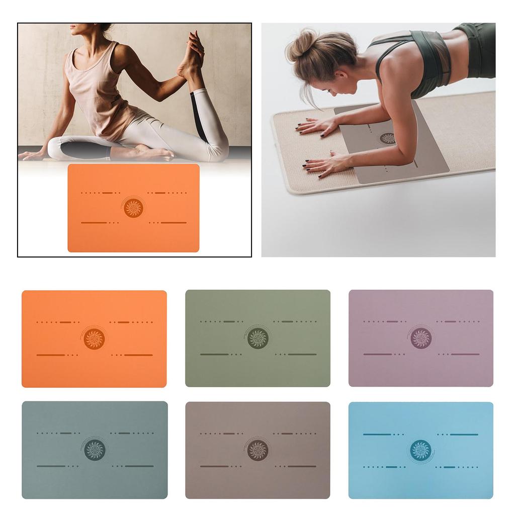 Yogamatte Pilatesmatte Yoga-Decke Bodenschutz Anti-Rutsch Herren Damen Workout