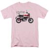 Honda Men and Women Tshirt Summer Monkey 125 19 Red Racing Motorcycle Riding Offroad Enthusiasts Shortsleeved Retro Top