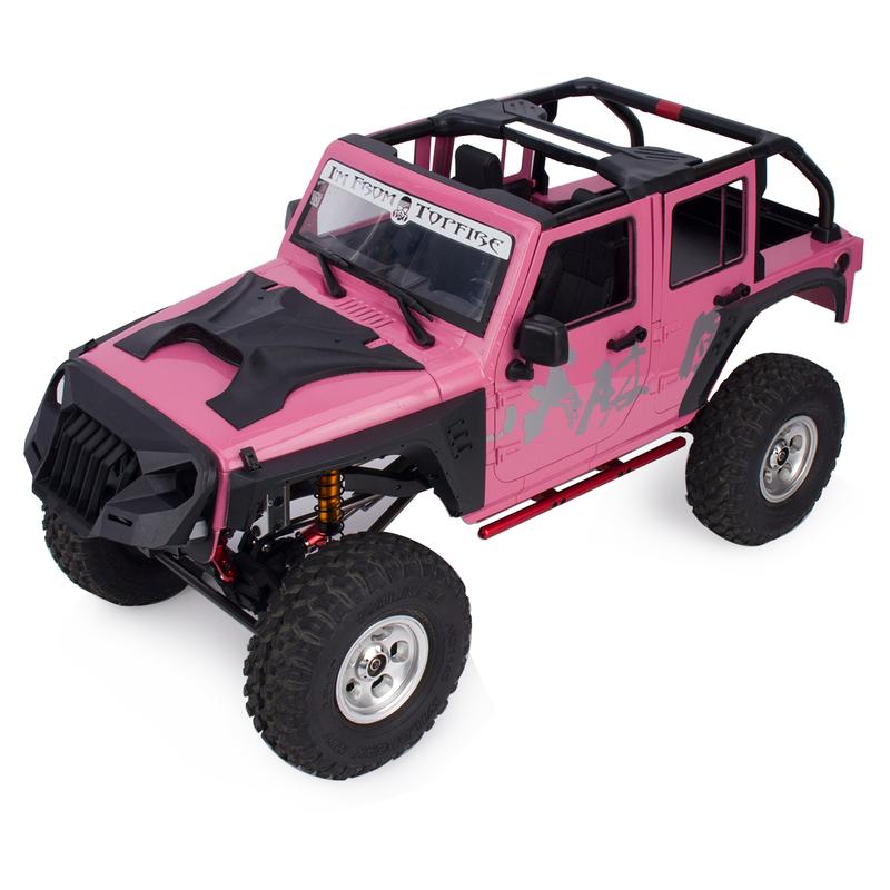 2 Pcs Aluminum Alloy Rock Sliders Adjustable Side Step Armor for 1/10 RC Crawler Car SCX10 I II TRX4 Wrangler Upgrade Parts