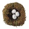 4Pcs 4.7" Birds Nest Artificial Bird Nest Decor House Decoration Birds Nest Fern  Party