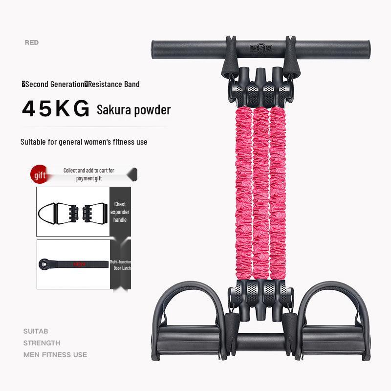 INNSTAR Portable Abdominal Trainer for Men - Home Fitness Pull Rope Dumbbell Equipment