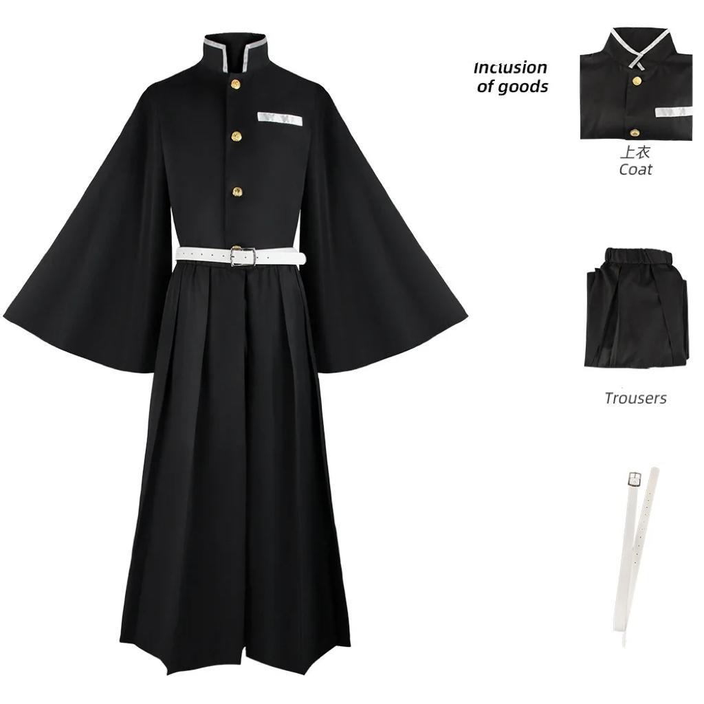 Costume Cosplay Tokitou Muichirou Anime Comic Fête Vêtements Perruque Costumes d'Halloween Uniforme pour Adulte Femmes Homme child 120cm