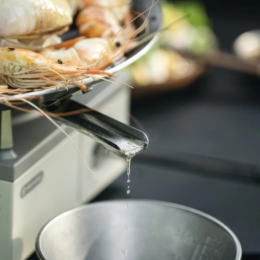 Fire-Maple Multi-Griddle - Camping & Outdoor Griddle, 31cm Diameter, Lightweight, Suitable for Direct Flame, Round Grill Plate, Grill Pan, Camping Fry