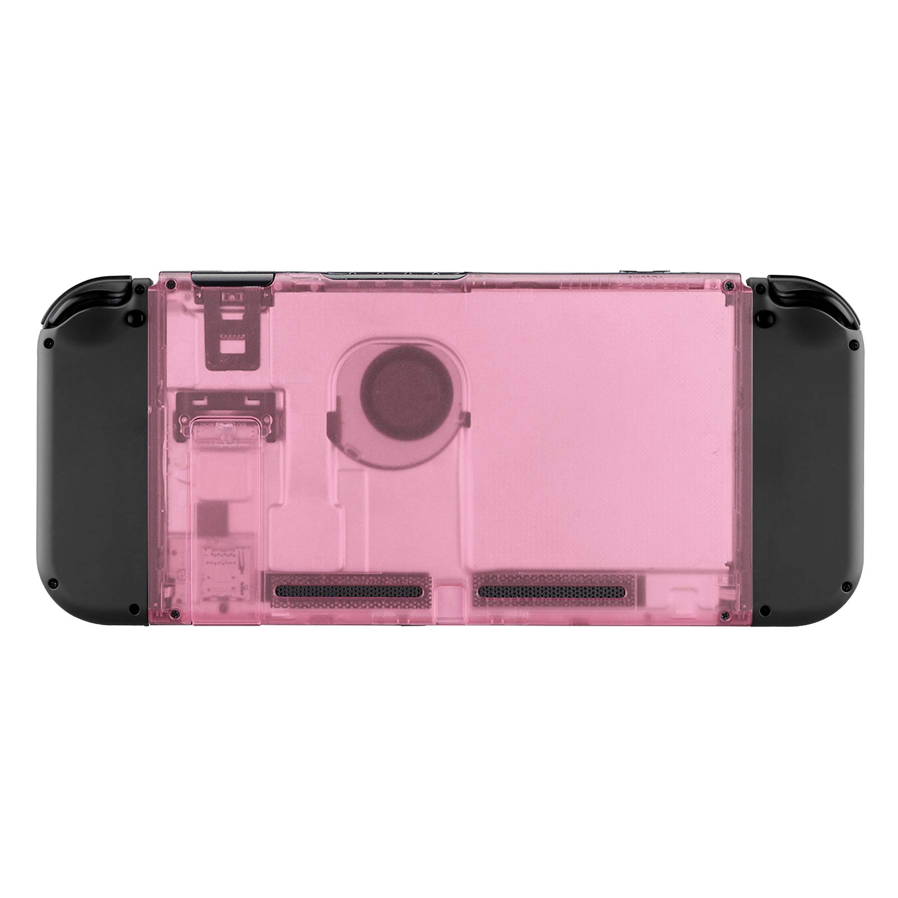 

Корпус задней панели DIY, совместимый с консолью eXtremeRate Switch с подставкой. Корпус в комплект не входит - Joy-Con [вишнево-розовый]